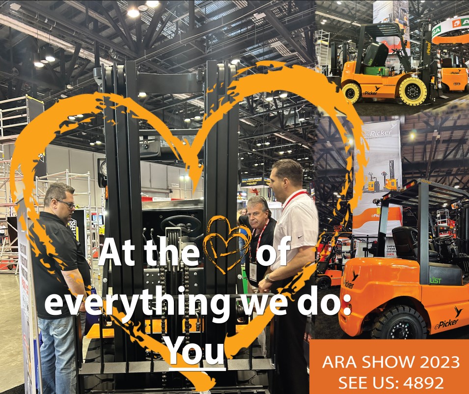 ePickerLifts's tweet photo. We're passionate about finding the right solutions for your operation. If you would like to schedule a product demo, have questions, want more information--would like to place an order: We're here for YOU. 4892 #ARAShow2023 😍😀 https://t.co/ht43k9xyTr