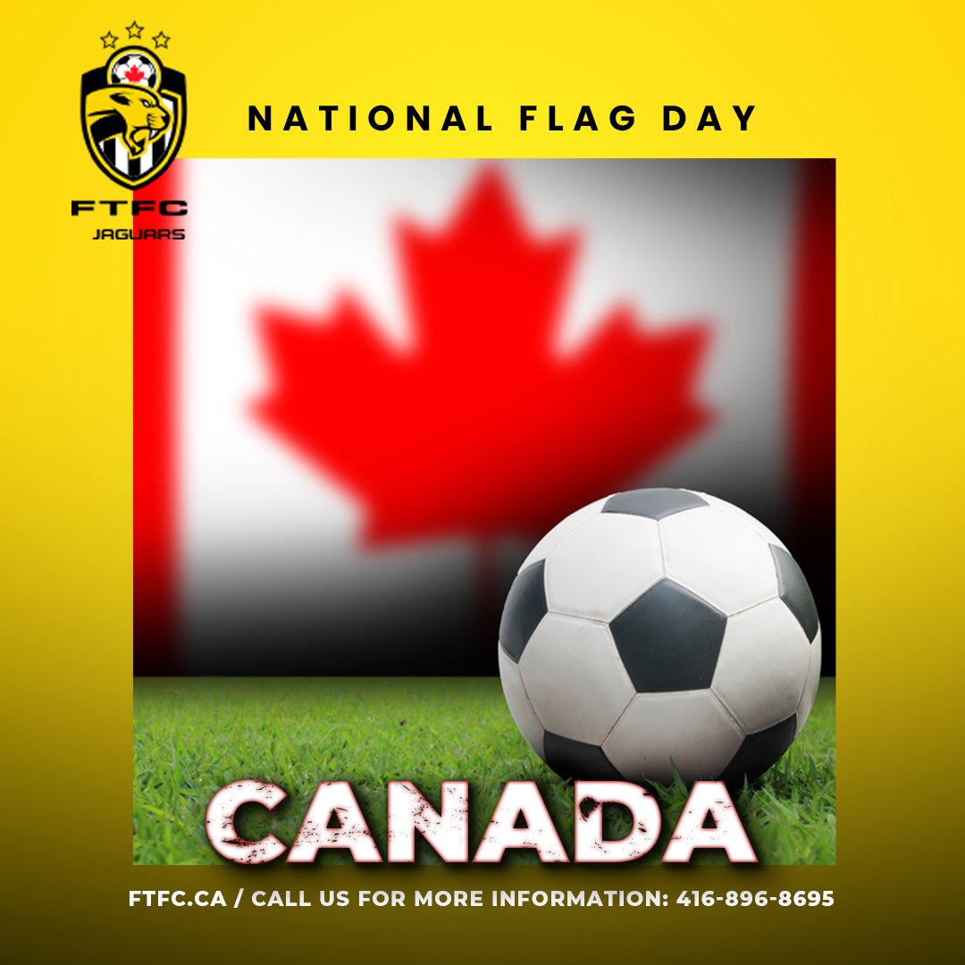 FTFCsoccer's tweet photo. Happy Canadian Flag Day wishes you FTFC
If you want to be part of the best soccer players in Canada, at FTFC we help you become a professional.
📞+1-416-896-8695
#soccer #soccercanada #soccerbramton #socceprofessional #soccertraining #ftfc #soccerskills #soccerplayer https://t.co/bTLqEuLecv