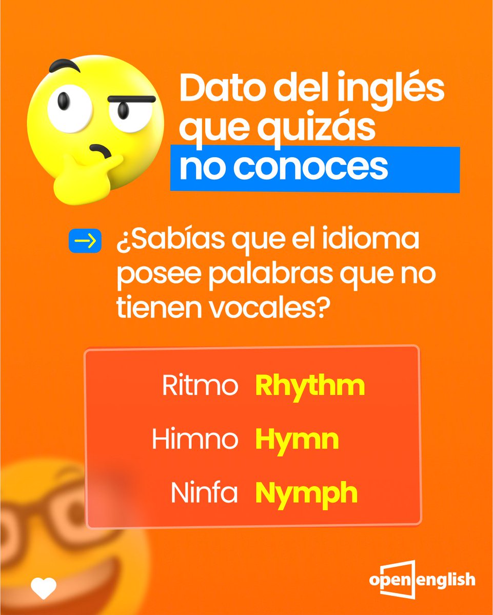 openenglish on Twitter "¿Sabías esta curiosidad? 😱 Cuéntanos en los