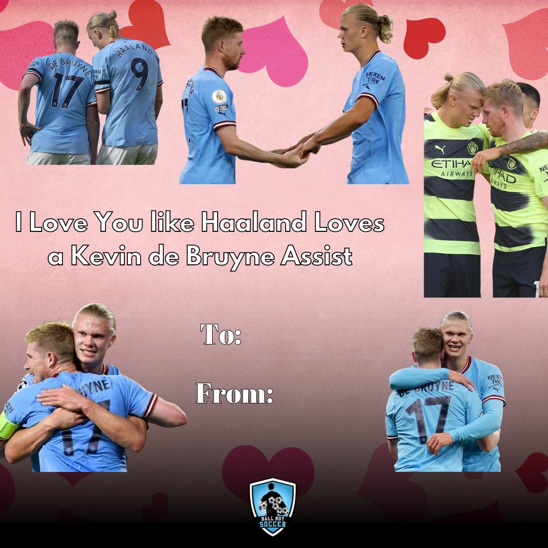 BallBoySoccer's tweet photo. Happy Valentine’s Day from BallBoy Soccer 💕

We went ahead and made football valentine cards for you to give to that special someone 😏 

#football #soccer #ValentinesDay https://t.co/J1CcTbWvFy