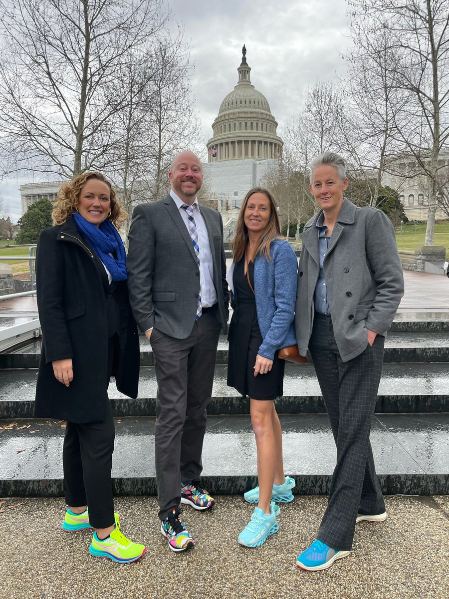 #SpeakOutDay #CaliCrew Advocating for more #TitleIV funds with #SHAPEAdvocacy in Washington DC.