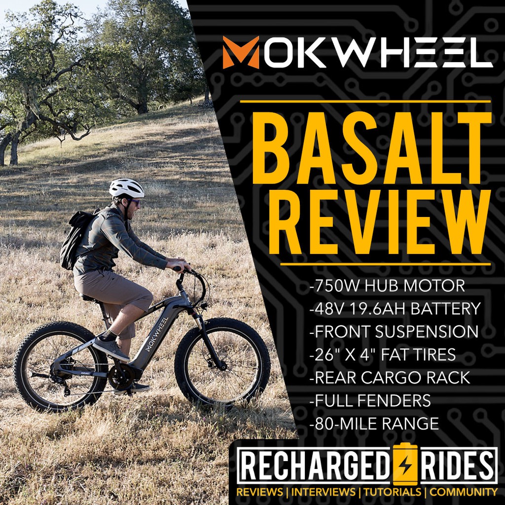 One of our top picks for electric bike camping adventures, the Mokwheel Basalt is an ultra-powerful fat tire e-bike that's equipped with a long-range battery and power station technology for on-the-go recharging: rechargedrides.com/mokwheel-basal… #ebikes #electricbikes #bikelife #bikelove
