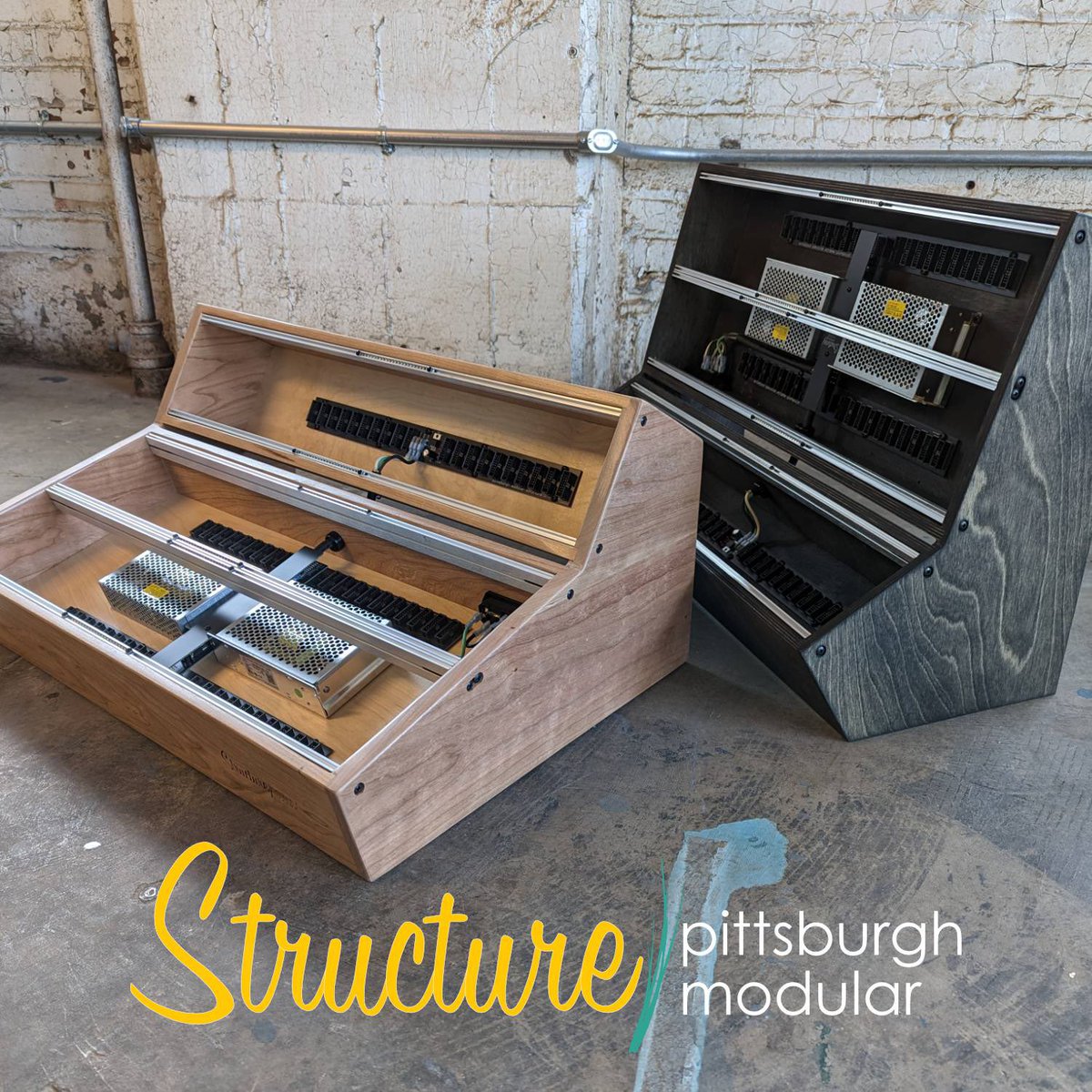 NEW Monster cases with monster power. pittsburghmodular.com/structure