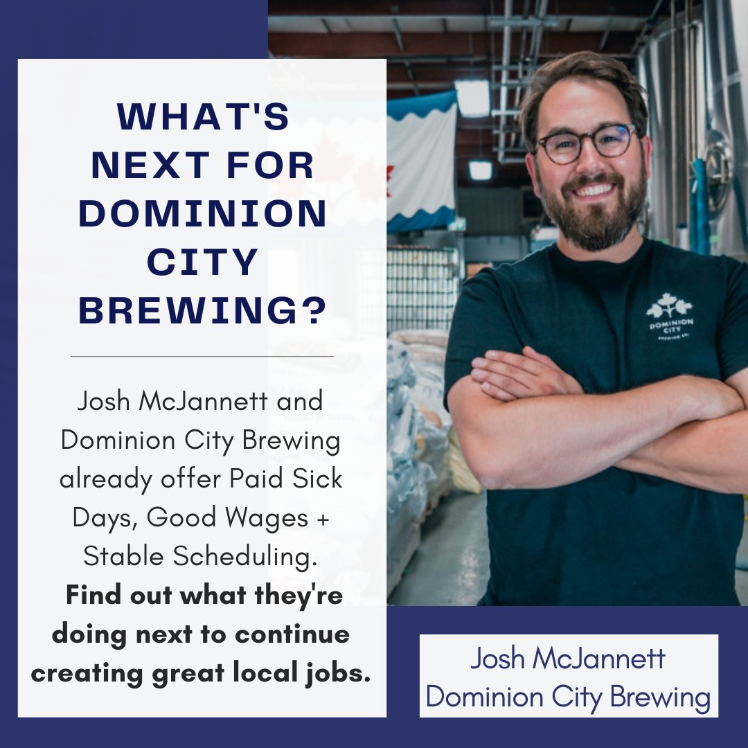 Our new feature is live!

Discover compelling ideas from 3 BWA members & how they're creating great #localjobs through employee-first philosophies.

Meet Devinder from @dineaiana
Josh of @dominioncitybc
& Gabrielle from @almanacgrain

Read: betterwayalliance.ca/innovative-ott…
#futureofwork