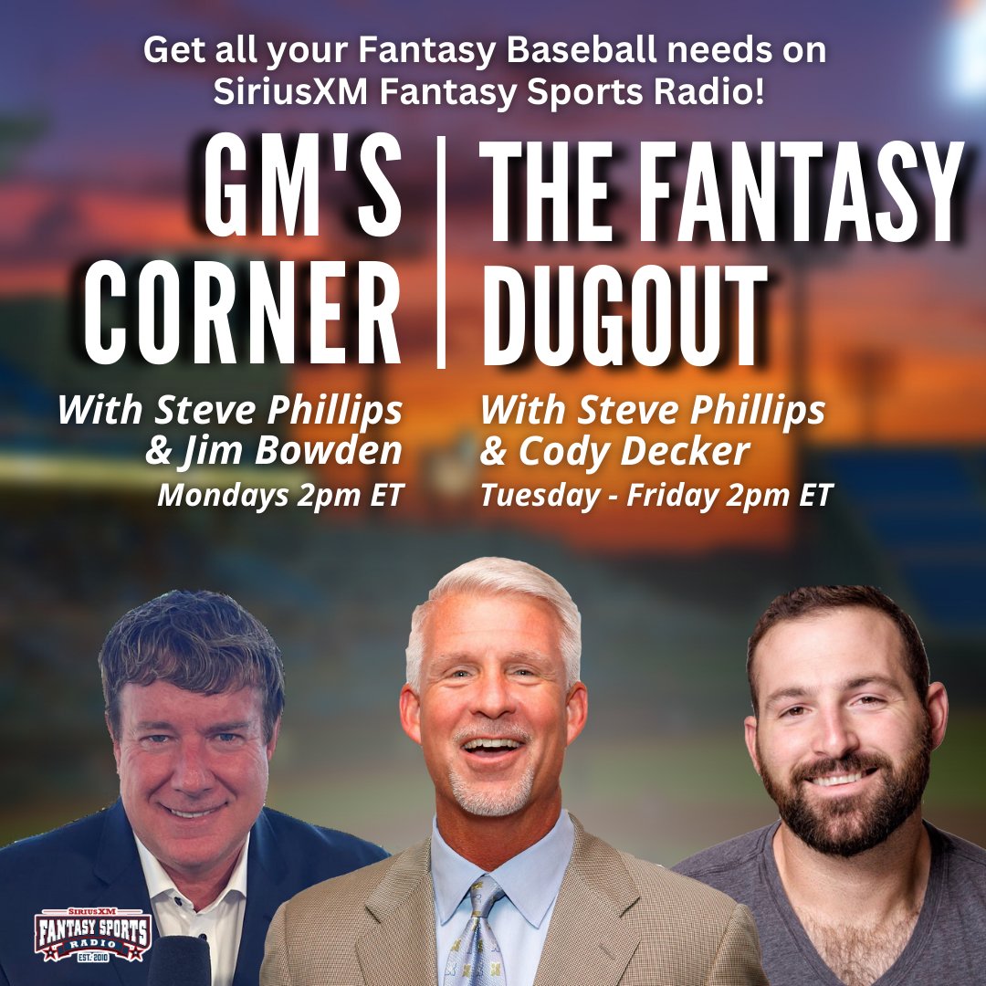 Fantasy Sports Radio on Twitter "ATTENTION FANTASY BASEBALL PLAYERS!"