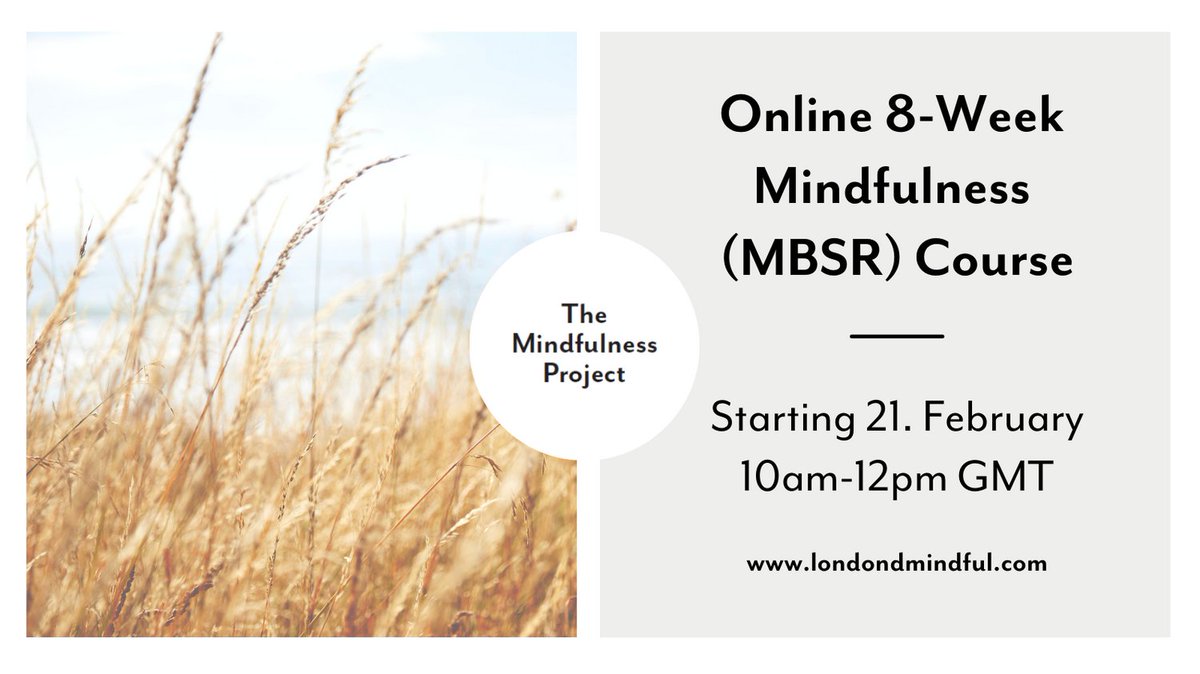 LondonMindful's tweet photo. Upcoming morning 8-week MBSR course:https://t.co/FWrPI16KYT
#morningmindfulness #mindfulnesscourse #stressreduction https://t.co/R4HVuPKzqF
