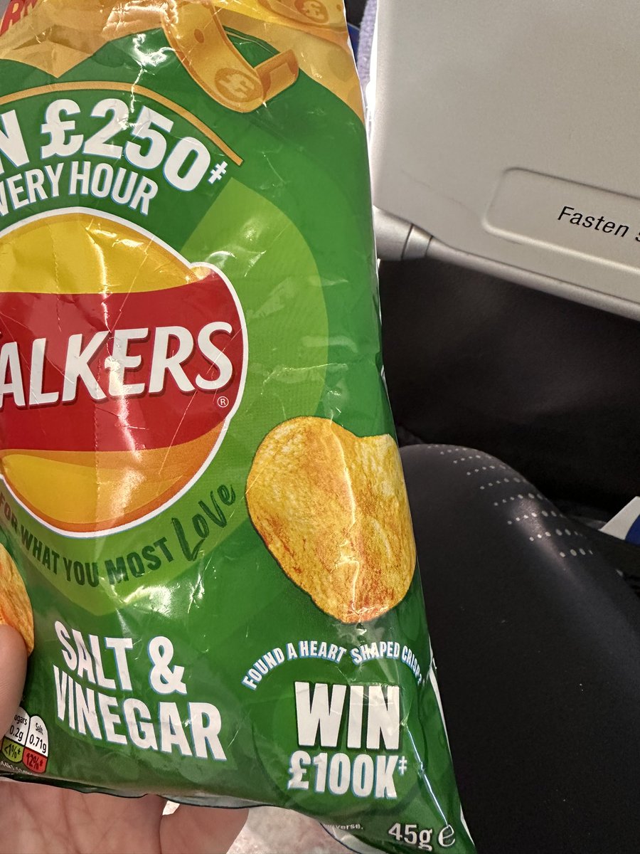 Never, ever have I taken so long to eat a bag of crisps! I even found myself whipping one back out of my mouth to DOUBLE check it wasn’t a heart! <a href="/walkers_crisps/">Walkers Crisps</a>
