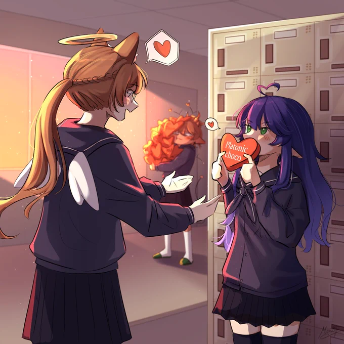 Happy (belated) Valentine's Day! #MintyArtmos 