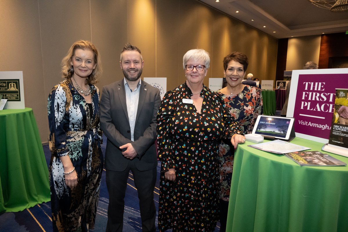 visit_armagh's tweet photo. Ghilian, ABC Council Tourism Team representing the Destination together with partners from the island of Ireland and the US, taking part in a sales blitz this week in the US.
#VisitArmagh #DiscoverNI #TourismIreland #LoveIreland #GoToIreland
@ghilcamp @TourismIreland https://t.co/lCuuyasexp