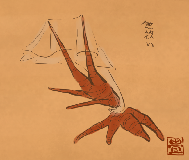 隠す気なし。[5500番目]#畳百鬼夜行絵巻 
