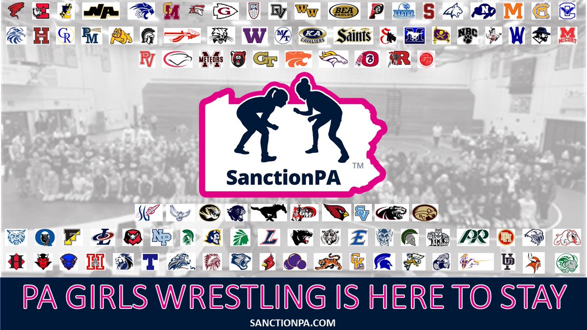 PA_GirlsWrestle's tweet image. THANK YOU PA wrestling family, for making 100 schools a reality. We would not be here without each of these 100 schools and everyone that was a part of this journey in some way.  For more info on the first 100 schools, check out sanctionpa.com/100schools. #history #thefirst100