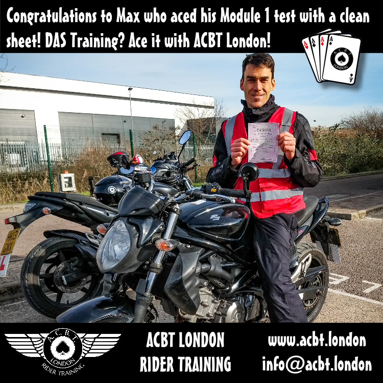 AcbtLondon's tweet photo. Another #motorbiketest success well done Max ποΈ
π https://t.co/cOIsn62Kz3 βοΈ 0208 331 1103
#DAS #directaccess #motorbike #motorcycle #motorcycleinstructor #motorcycletraining #motorcycletest #cbt #learntoride #ridersafety #erithtestcentre #newbiker #passthetest #suzukigladius https://t.co/y1150itf6d