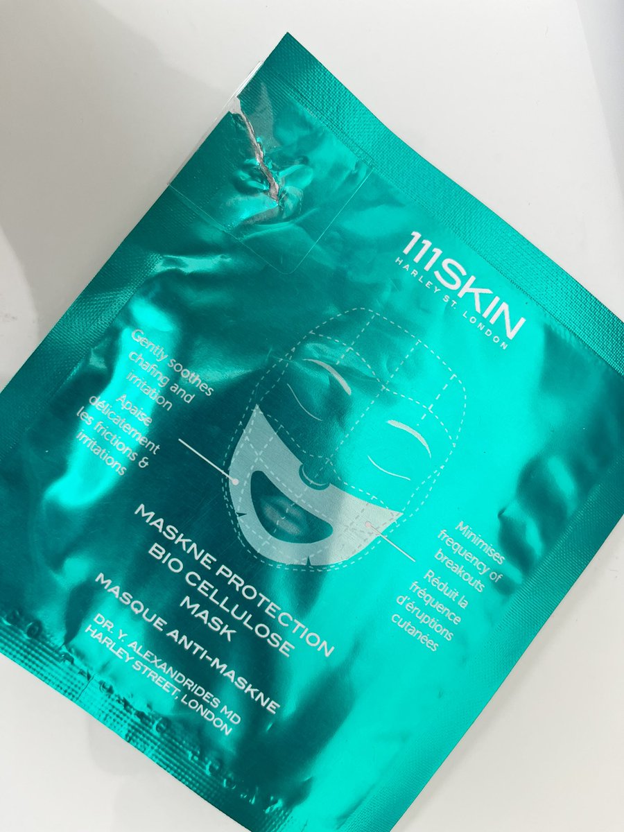 fullymoney's tweet photo. @HarveyNichols really disappointed. Just opened my online order that I picked up on Sunday from the Leeds store. Don’t expect this standard. This is a gift! The mask has been opened and then sellotaped! https://t.co/lbmKbv8939