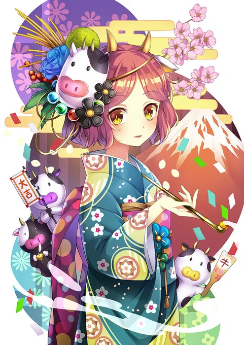 タグ企画 #一次創作絵師拡散フェス03 に参加します。こんな感じのを描いています。 
