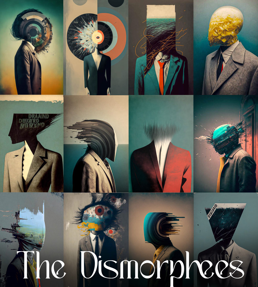 TheDismorphees's tweet image. Hello World.

We are The Dismorphees, 100 unique Ordinal characters living on the BTC blockchain, created by artist Rare_Luca w/ a mixed technique of digital painting &amp;amp; ai art.

Read down to know more about them👇

Mint us @ 

generative.xyz/genebccive/100…

#Ordinal #OrdinalNFTs #aiart