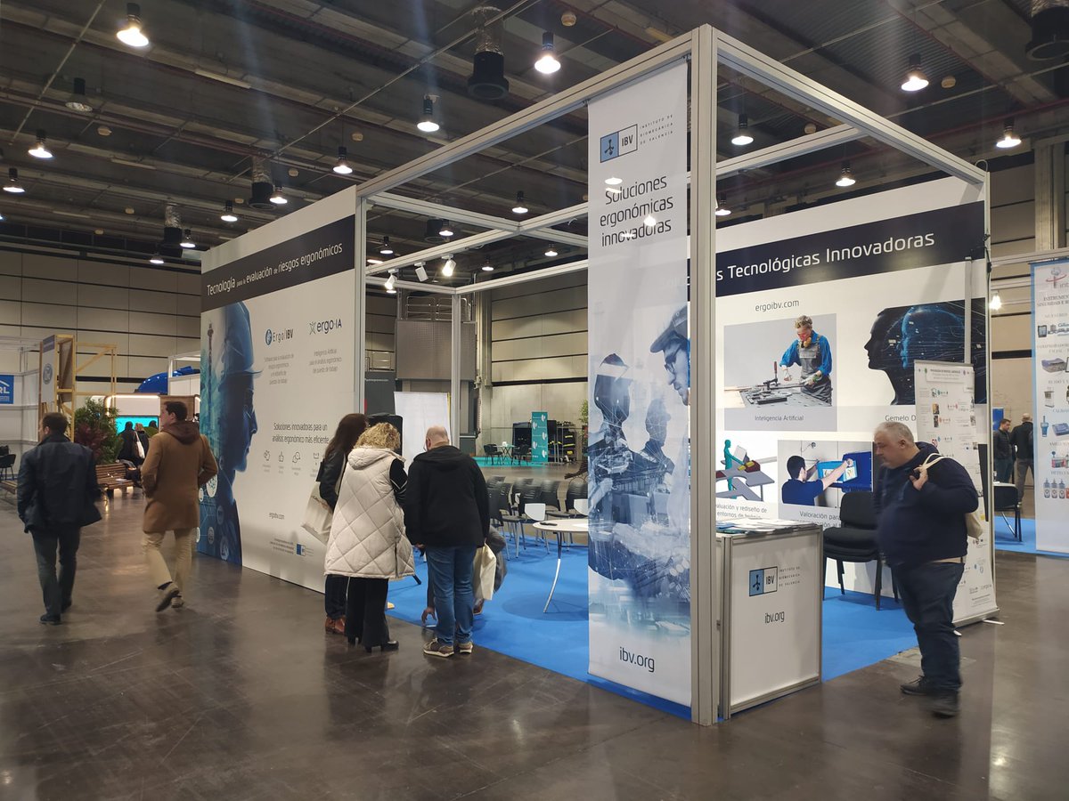 ibv_org's tweet photo. La #InteligenciaArtificial al servicio de las empresas para hacer más fácil la prevención de riesgos laborales.
En #Laboralia23 presentamos #ergoIA, la herramienta que reduce los tiempos de la toma de datos hasta un 70%, aportando valor y productividad.
@feria_laboralia #PRL https://t.co/wXnjxrw6ZG