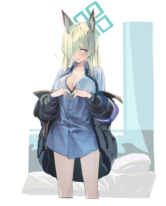 最初生足で描いてたけどあまりにも事後っぽかったので封印しました 