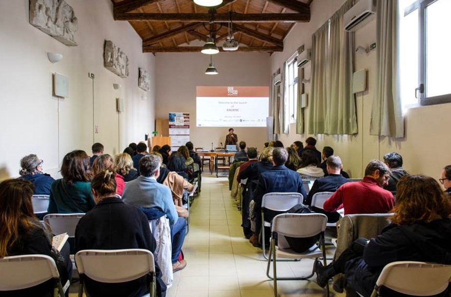CyprusInstitute's tweet photo. 👉@STARC_CyI researchers, Assoc. Prof. Sorin Hermon, and Valentina Vassallo, participated in the launch of the ANCHISE Project #anchiseproject #EUproject #CyI | https://t.co/wo913A4LrT https://t.co/X3GBXwNymo
