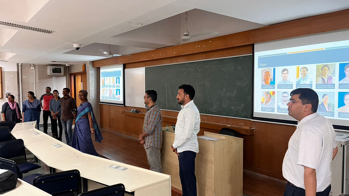 prayogiitb's tweet photo. A glimpse of PRAYOG- Secretariat for Societal Solutions during " The CTARA 'Technology and development' spring" seminar!
#IITBombay #ctara https://t.co/nayuiur6sE