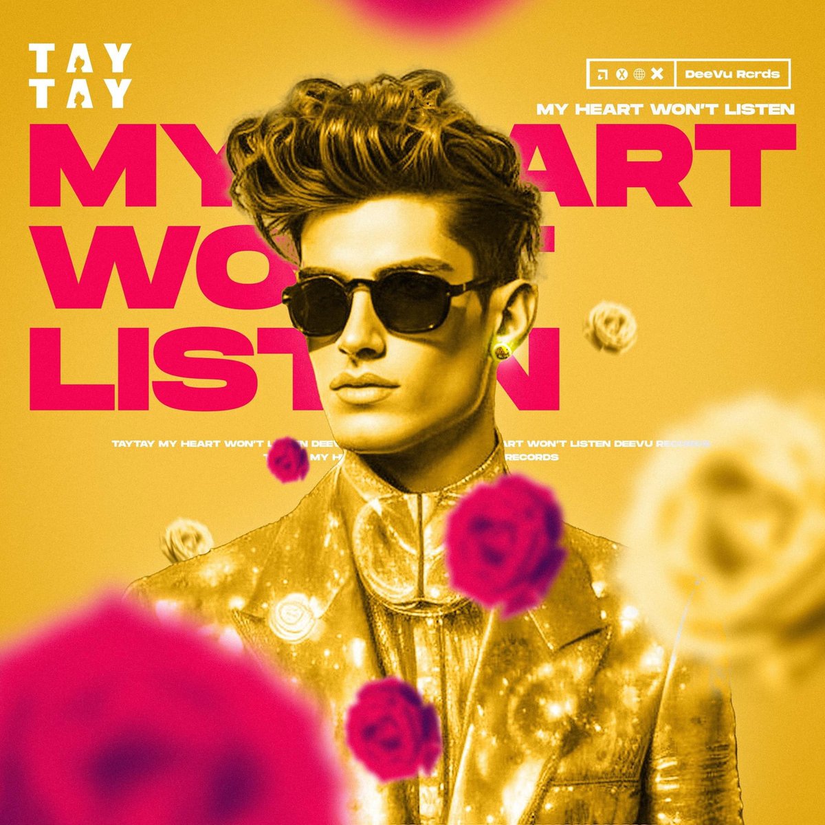 Brand new and exclusive !!!

My Heart Won’t Listen out this FRIDAY !!!

Pre Save bfan.link/my-heart-won-t…

Please and thank you 🙏🏼