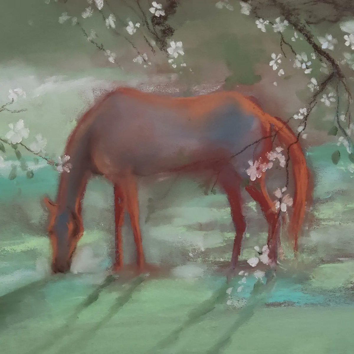 michaelas_blog's tweet photo. The Impressionists... Inspiration... quick sketching
Pastel . DIN A 4 https://t.co/9qW7o9r7Of
