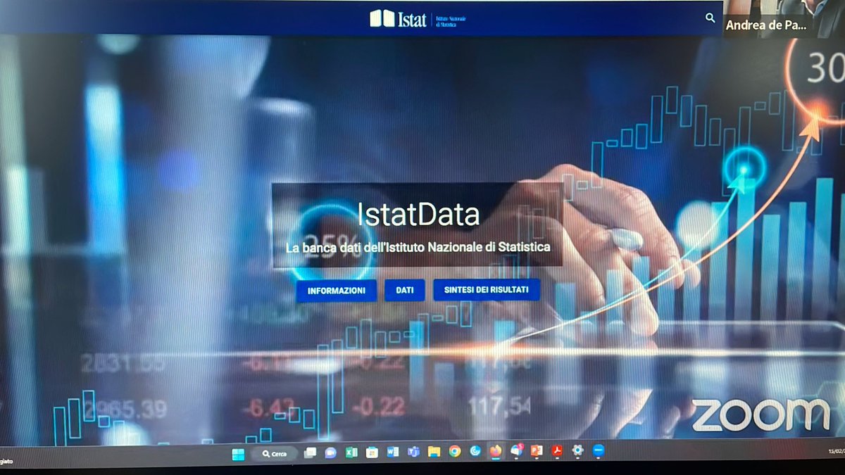 istat_it's tweet photo. 🔢#AndreaDePanizza #istat
"#IstatData è la nuova piattaforma per la diffusione dei #dati aggregati #Istat che sostituirà gradualmente il sistema di accesso ai dati I.Stat".
Per saperne di più:
👇
https://t.co/vY6mgwlntX
#CensimentoPermanenteImprese #15febbraio https://t.co/Ox8iqRP3GC