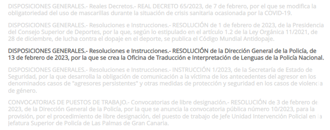 APTIJ_ES's tweet photo. Hoy compartimos con vosotros una excelente noticia: la creación de la Oficina de Traducción e Interpretación de Lenguas de la @Policia Nacional, que Dependerá de la Subdirección General del Gabinete Técnico de la DGP.
¡Celebremos los avances! https://t.co/JkmfQYc6sP