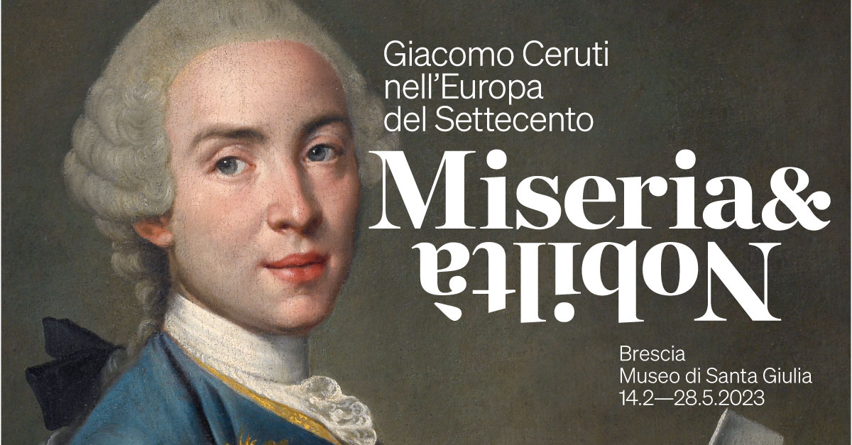 ARTEit's tweet photo. Al #MuseoSantaGiulia #Brescia MISERIA & NOBILTÀ. #GIACOMOCERUTI NELL’EUROPA DEL SETTECENTO, una mostra tributo al “pittore più avventuroso del Settecento” con oltre 100 opere tra prestiti nazionali e internazionali e inediti @BresciaMusei #GiacomoCeruti #Ceruti2023 #BresciaMusei https://t.co/fpYhLtnJXl