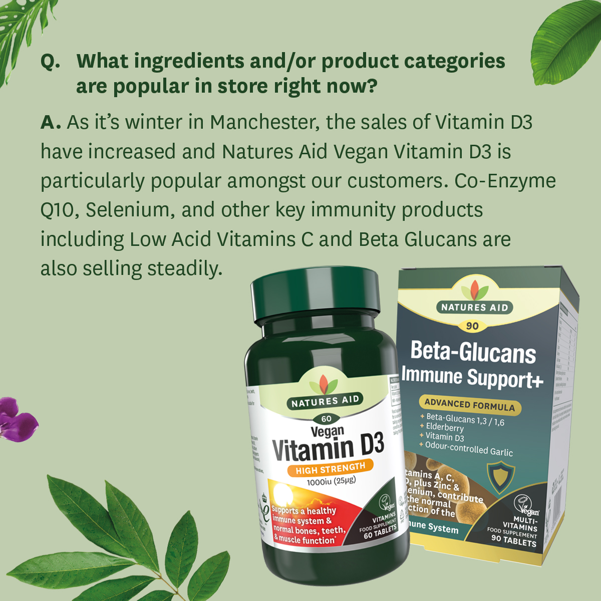 DenisTheChemist's tweet photo. Dennis Gore Chemists is this months spotlighted store for Natures Aid , a brand we stock in the shop and website. @Natures_Aid #naturesaid #dennisgore #vitamins #healthfoodshop #healthstores #pharmacy https://t.co/AGR2g82NyH