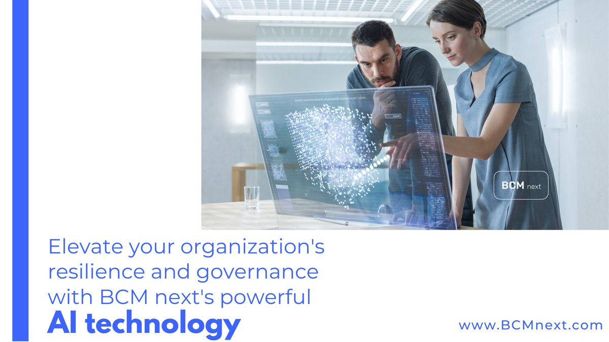 BCM_next's tweet photo. Is your BCM program suffering from a lack of buy-in from business stakeholders? Perhaps, a digital assistant will shorten the cycle and help in improving commitment.
Talk to us, to know more: https://t.co/8OZhjr2acZ
#businesscontinuity #disasterrecovery #BCMnext #riskmanagement https://t.co/XfpkduClWE