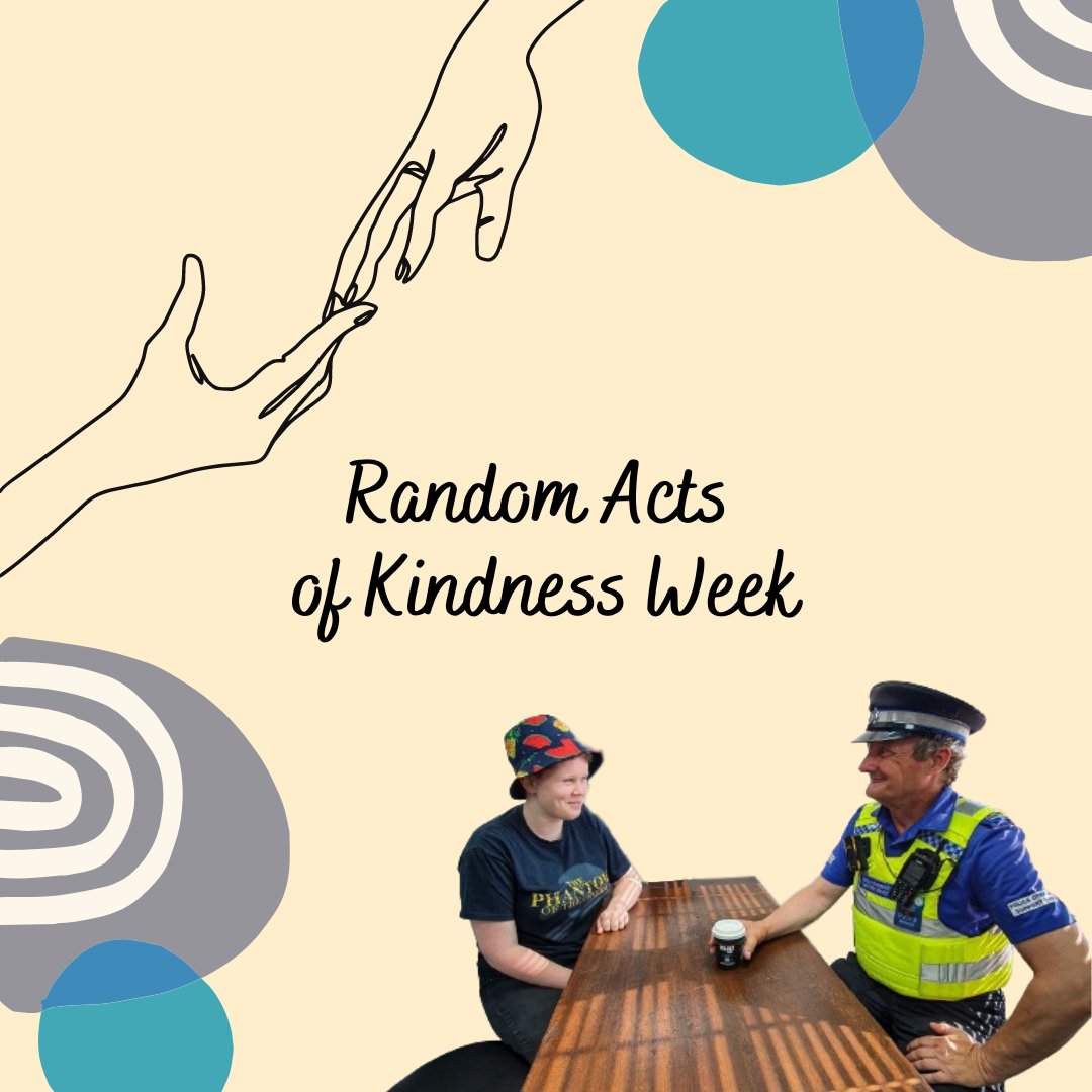 It's Random Acts of Kindness Week 🙂

This celebrates being kind to others and shows that kindness might make a world of difference to somebody.

One great goal to have is always be kind.

#bekind #randomactsofkindnessweek #randomactsofkindness #lincolnshirepolice #countycare