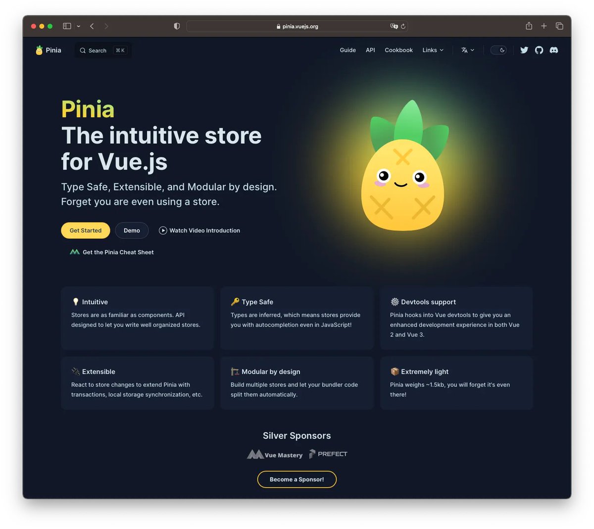 New Pinia docs live ✨

pinia.vuejs.org