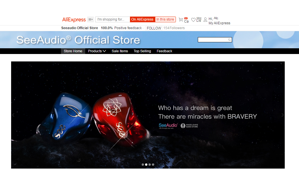 SeeAudio_Y's tweet photo. We have a good news to share with every SeeAudio fans. 🥰
Our Aliexpress shop has finally completed the certification of official shop. 
Please stay tuned for more news from us.#seeaudio #Bravery #YUME2 #IEM  #custom #music #hifi 
Learn more：https://t.co/fqKcmcbS3H https://t.co/ZEHNKYWA06