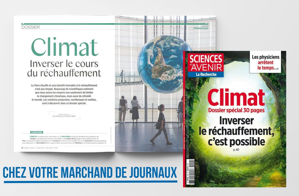 Plus qu'une semaine pour vous plonger dans ce dossier qui déchaîne les passions au vu du courrier que nous recevons : oui il est possible d'inverser le réchauffement et non ce n'est pas une approche scientiste où l'on mise tout sur la géoingenierie !