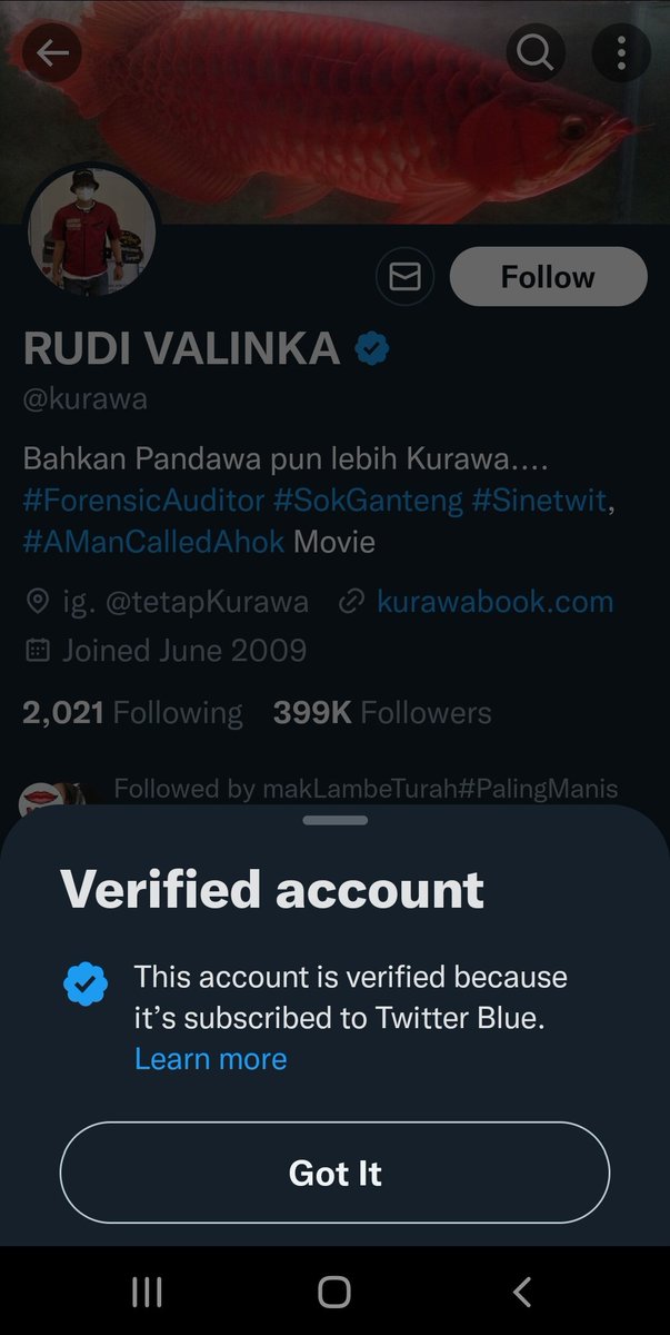 SulingKayu's tweet photo. Segitu KEPENGENNYA punya Centang Biru sampai mau aja BERBAYAR.

Centang Biru BERBAYAR itu bahan JOKE aja, follower 2 JUTA aja bisa dapet kog bhuehuehue

@kurawa @ViantyTJP 🤣🤣🤣🤣🤣🤣🤣🤣🤣🤣🤣🤣🤣🤣🤣🤣🤣🤣🤣🤣🤣🤣🤣🤣🤣🤣🤣🤣 https://t.co/DFyIJQzWaD