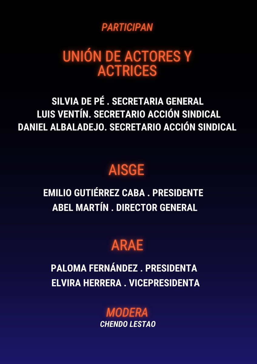 Unión de Actores y Actrices tweet media