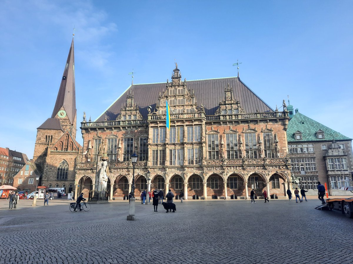 ruppchristian's tweet photo. Heute 3. Bremer Rathausgespräche zur Digitalen Staatskunst mit dem Thema "Digitale Transformation" in der Freien Hansestadt Bremen u.a. mit @LuehrHenning, @MartinHagenHB und @ArneBaltissen 
#DigitaleDekade #DigitaleVerwaltung #Prosoz https://t.co/ki8s5AFyJC