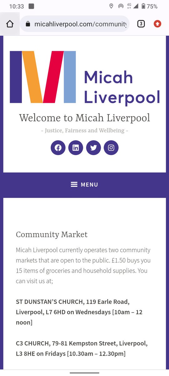 Please let everyone know about the amazing community market provided by Micah Liverpool, all welcome, 15 food and household items for only £1.50, Wednesdays and Fridays <a href="/MicahLiverpool/">Micah Liverpool</a> <a href="/ImagineIfTrust/">Imagine If</a> @MayorLpool <a href="/PaulaBarkerMP/">Paula Barker</a> <a href="/BeginningsI/">New Beginnings Improving Lives C.I.C</a> <a href="/TheFlorrie/">The Florrie</a>