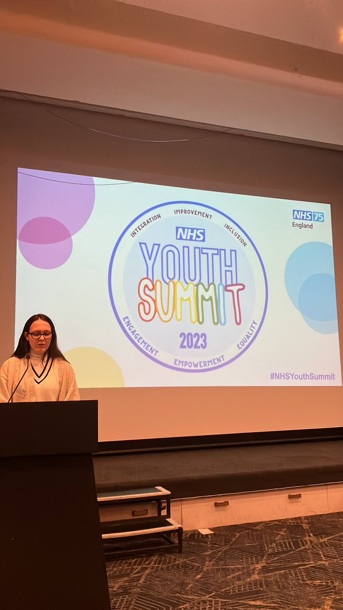 Under way at the NHS Youth Summit. A great day in prospect.
