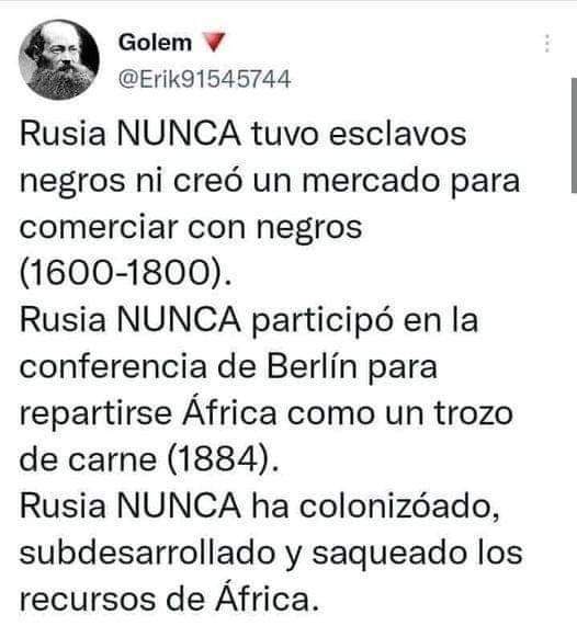 Odalis61278656's tweet photo. Recordando q gracias a la URSS y al Pueblo Soviético la Humanidad se libro del Fazismo en la 2GM y ahora de nuevo Gracias a Rusia y su Pueblo la Humanidad vuelve a agradecer el freno a la Hegemonía de EEUU y su politica fazista.
GRACIAS RUSIA!
  Y además👇 https://t.co/LBdchad4eA
