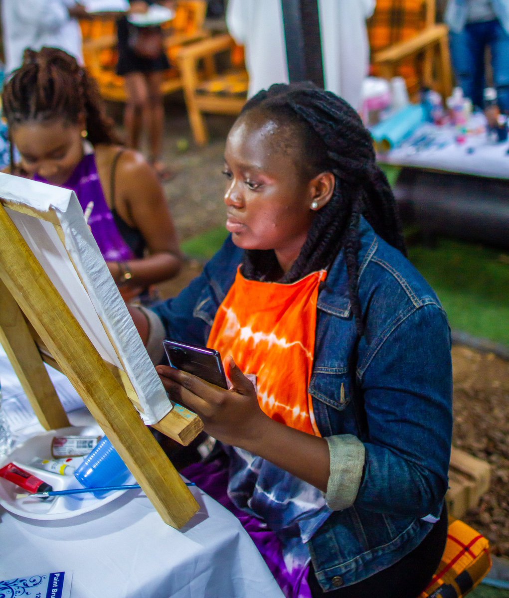Don’t miss our next sip and paint in March. 
Check out Our Facebook and Instagram pages for photos and go vote for your favorite painting. The winner gets two free seats to the next event.
#SaloneTwitter #sipandpaint #funamuseart #fun