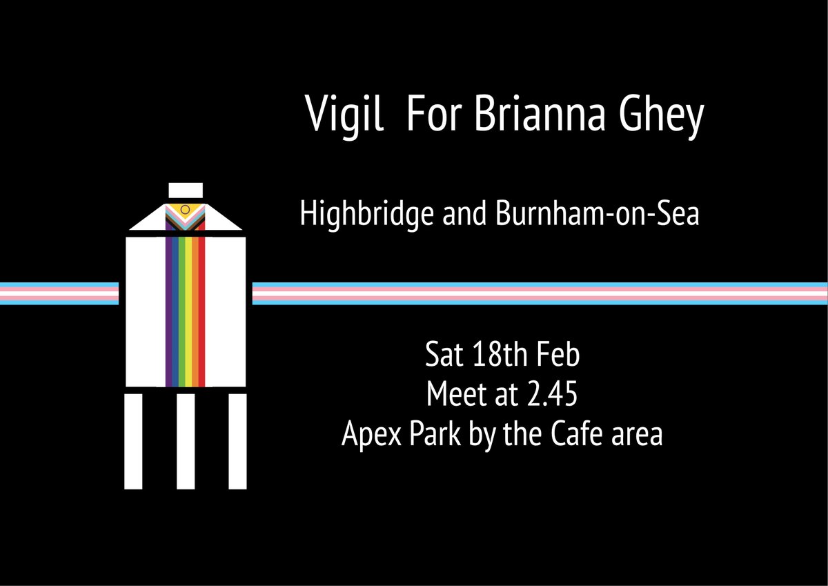Vigil for Brianna Ghey this Saturday. Please join us and share