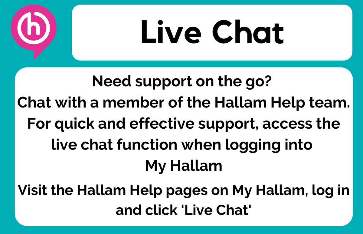 Hallam Help tweet media