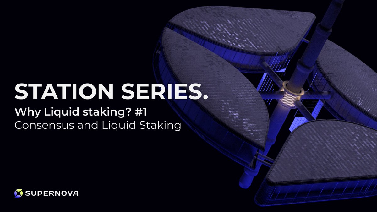 Hello, Cosmnuats, Here comes the 1st episode of Station Series, "Why Liquid Staking? #1 - Blockchain Consensus and Liquid Staking".

We explained about how blockchain consensus has evolved and why liquid staking has been the critical factor of it! 🧵👇shorturl.at/dfzV1