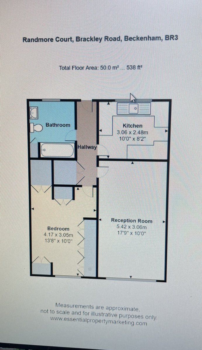 For Sale. Generously sized  1 bedroom flat &amp; garage in popular Beckenham location. Needing refurbishment. Being sold by the Modern Method of Auction. Starting bid £225,000. Contact Charles Eden for more information 020 8663 1964 #flatforsale #beckenham #firsttimebuyer