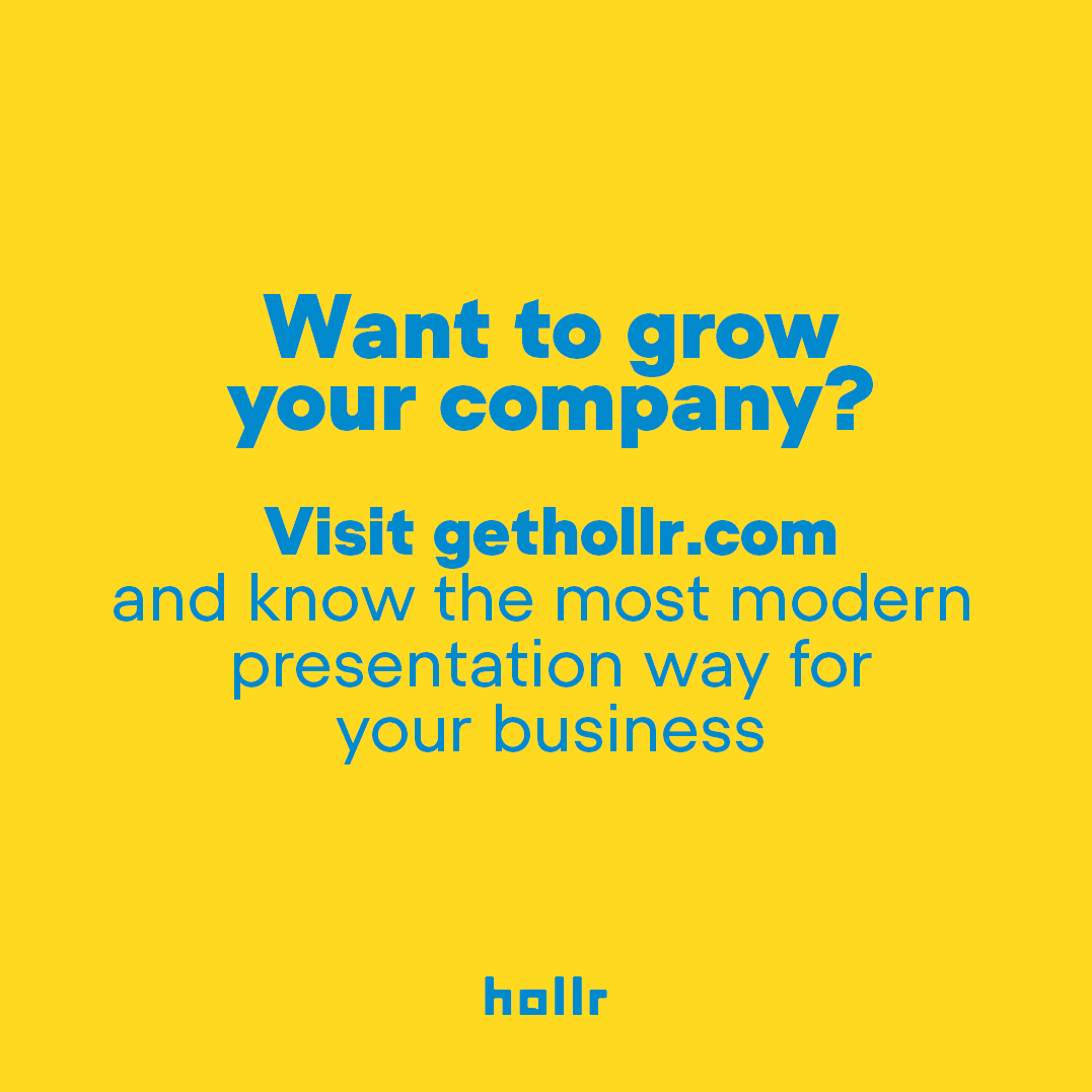 gethollr's tweet photo. No more business cards!

Now you can easily present your business to anyone with just a tap.

Hollr helps you network without any struggling to exchange information.

Do not fall behind, evolve with hollr!

Create your profile and start the connection.
https://t.co/Y2OvQczGWC https://t.co/iw9kpDjHWg