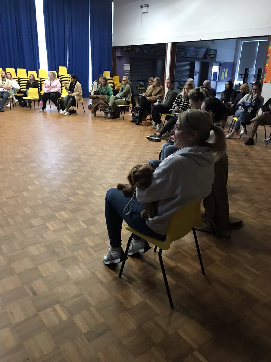 Roja 🐶 is also keen to learn about Restorative Approaches today! <a href="/Pollyd42/">Paula D</a> <a href="/GlasgowEPS/">Glasgow Educational Psychology Service</a>