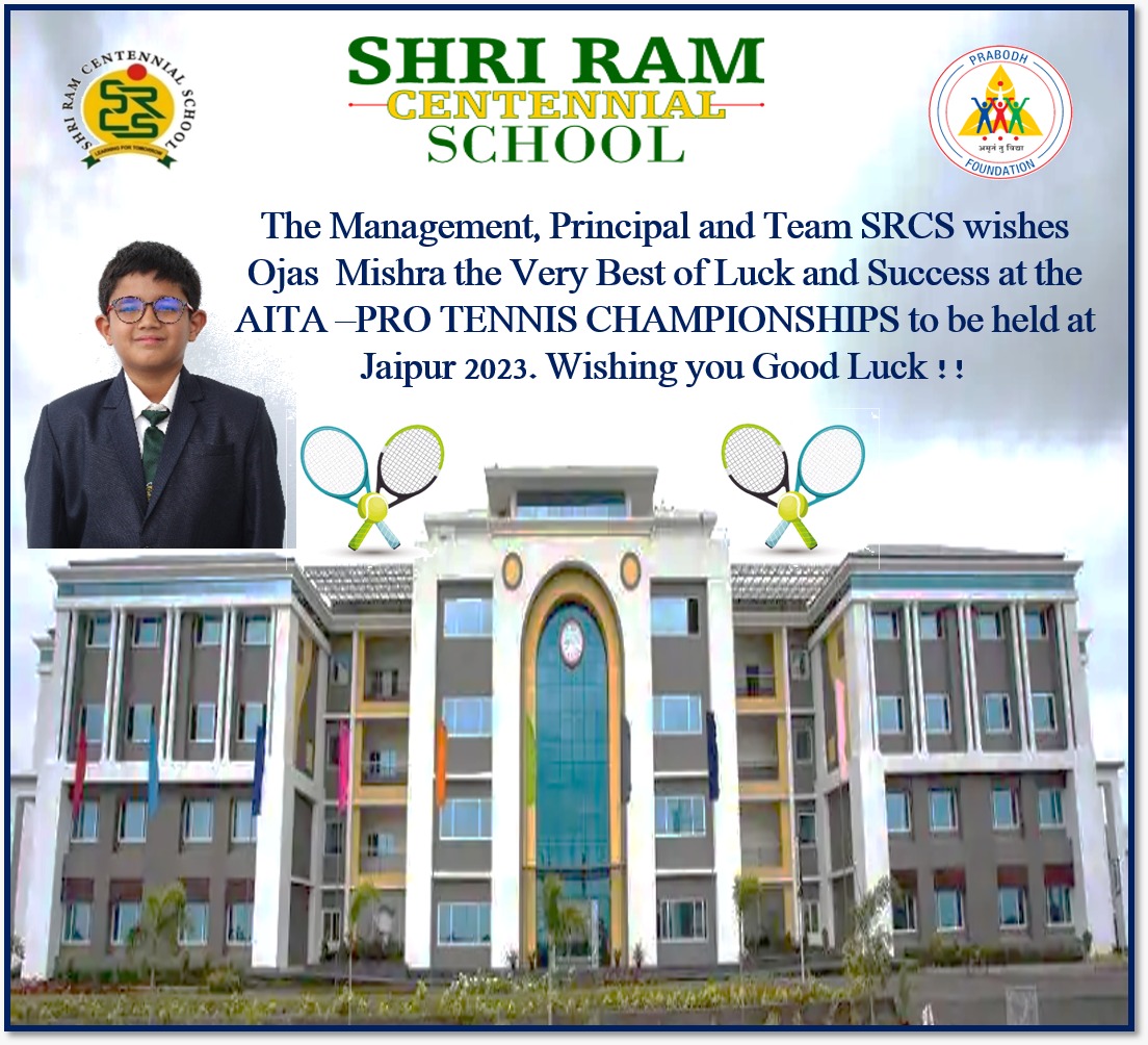 shriramindore's tweet image. #srcsindore
#bestschoolofindore
#hardworkpaysoffs #hardworkpaysoffs
#aita #bestwishes
Heartiest congratulations to Ojas Mishra for being selected in AITA-PRO TENNIS CHAMPIONSHIP-2023.