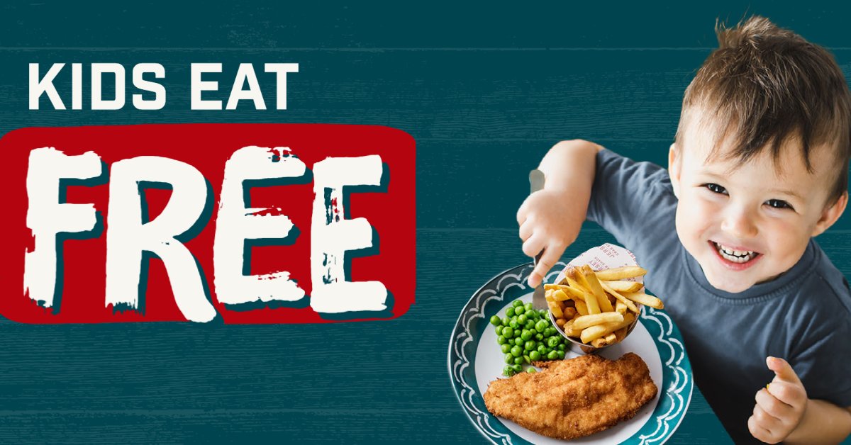 Don't forget! Kids eat FREE this week at the Shacks. Sign up for your code and book now: bit.ly/JCSKidsEatFree 🦀 #halfterm #kidseatfree