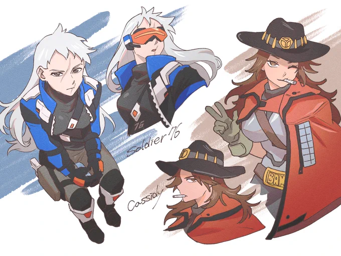 女体化ソルジャー&キャスディ 